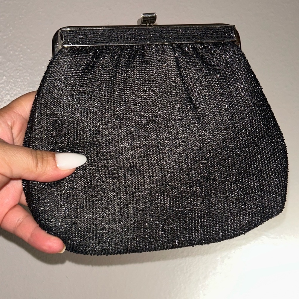 HL USA Black Evening Clutch